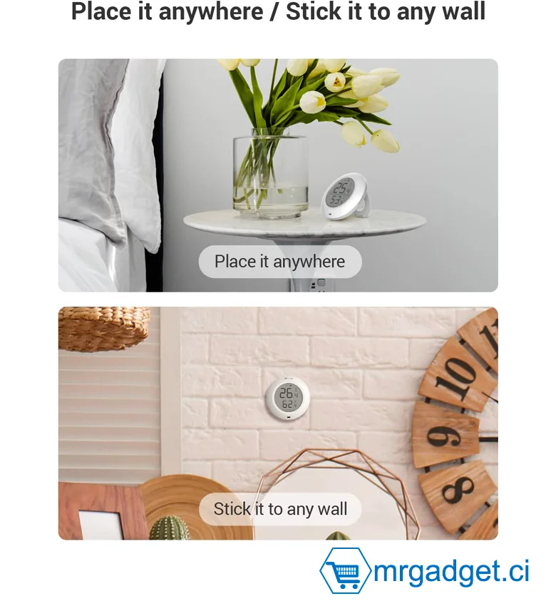 EZVIZ T51C Thermomètre Interieur Maison – Image 3